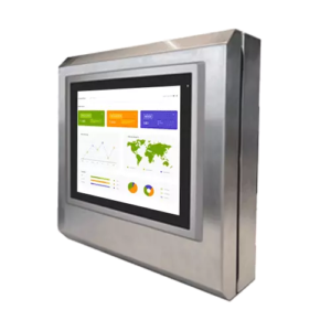 Boîtier inox 15" avec porte