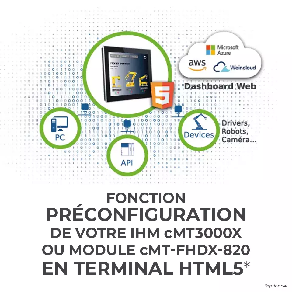 IHM Mobile avec option Web API