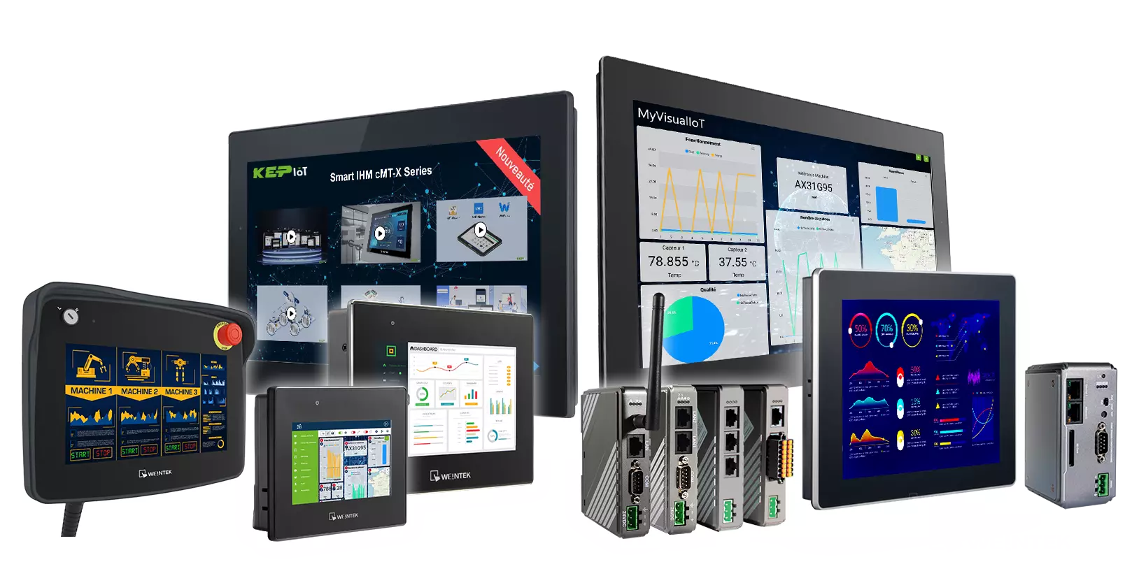 Gamme IHM Weintek par KEP IoT